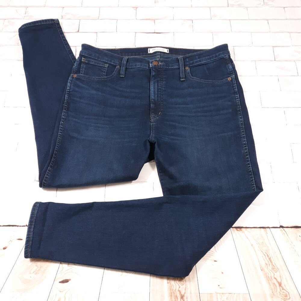 Madewell 10" High-Rise Skinny Jeans Mens Size 32 x 28 Blue 5-Pocket